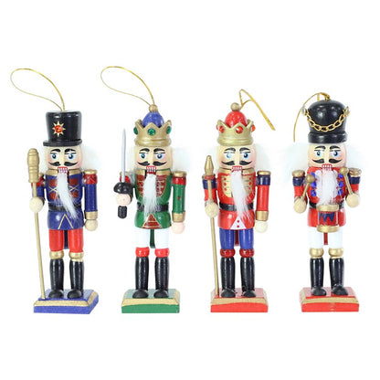 Hanging Nutcracker, 12.5cm, Assorted