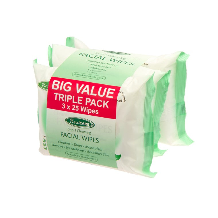 Facial Wipes Cleansing/Age, 2 Asstd