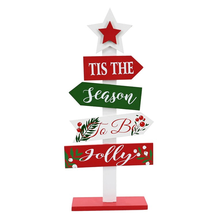 Christmas Wishing Tree, 28cm, Assorted