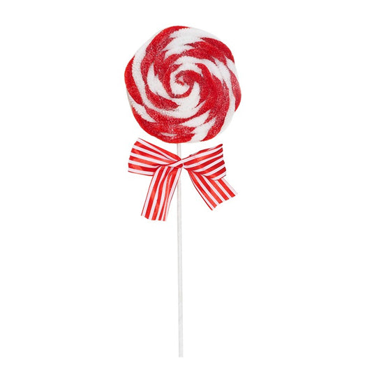 Swirly Plush Lollipop Pick, 48cm, Assorted