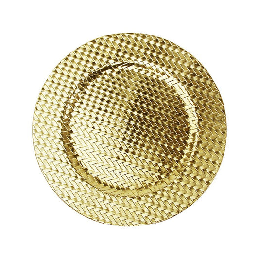 Champagne Charger Plate, 33cm