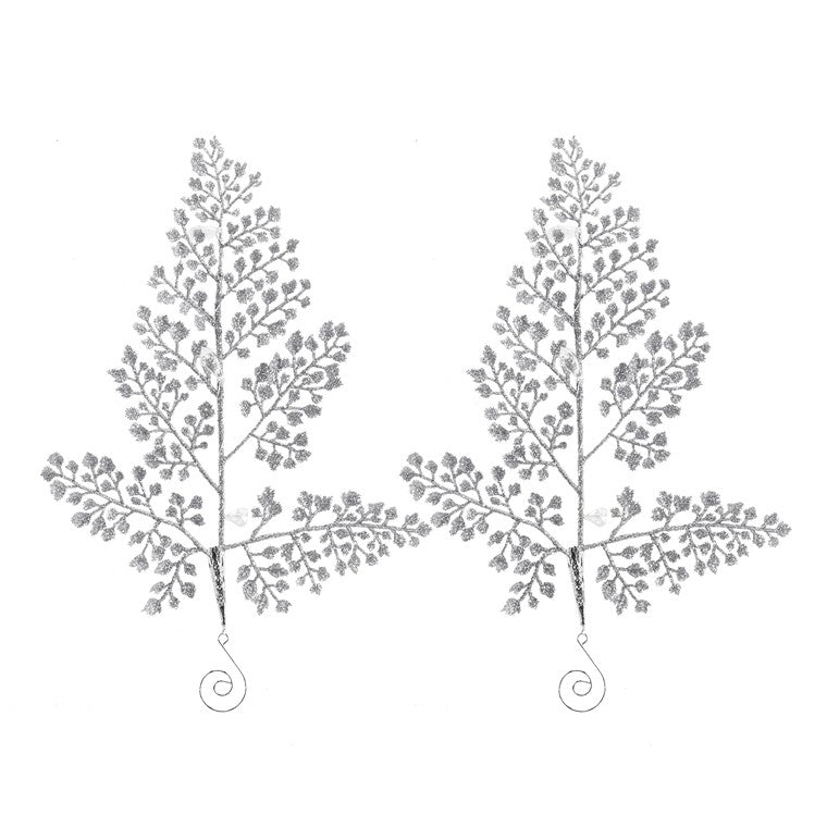 Hanging Leaf Deco, 30cm, 2pk, Assorted