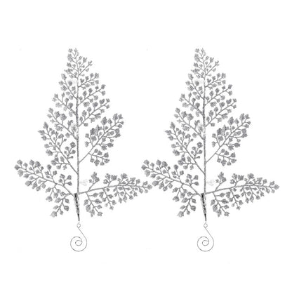 Hanging Leaf Deco, 30cm, 2pk, Assorted