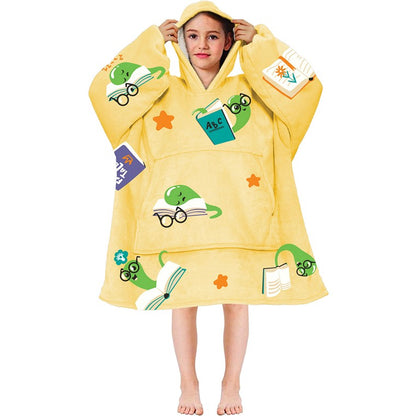 Girls Cuddle Hoodie, Cute, 4 Asstd Designs