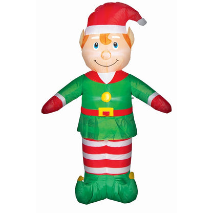 Xmas Inflatable Elf, 1.2m