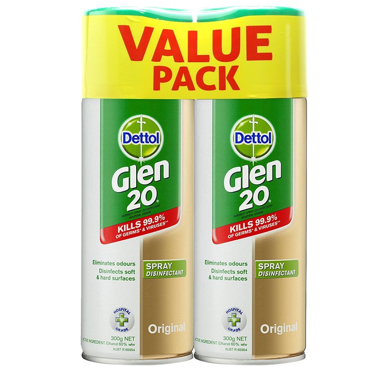 Glen 20 Disinfectant, 2pk