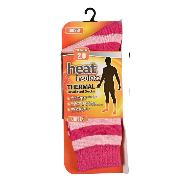 Heat Insulate, Crew Socks, Asstd