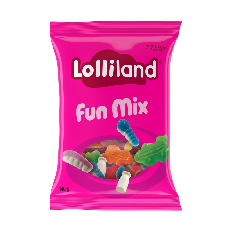 Lolliland Fun Mix Lollies, 140g
