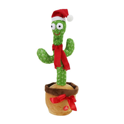 Sing N Twirl Christmas Cactus, Assorted, 34cm