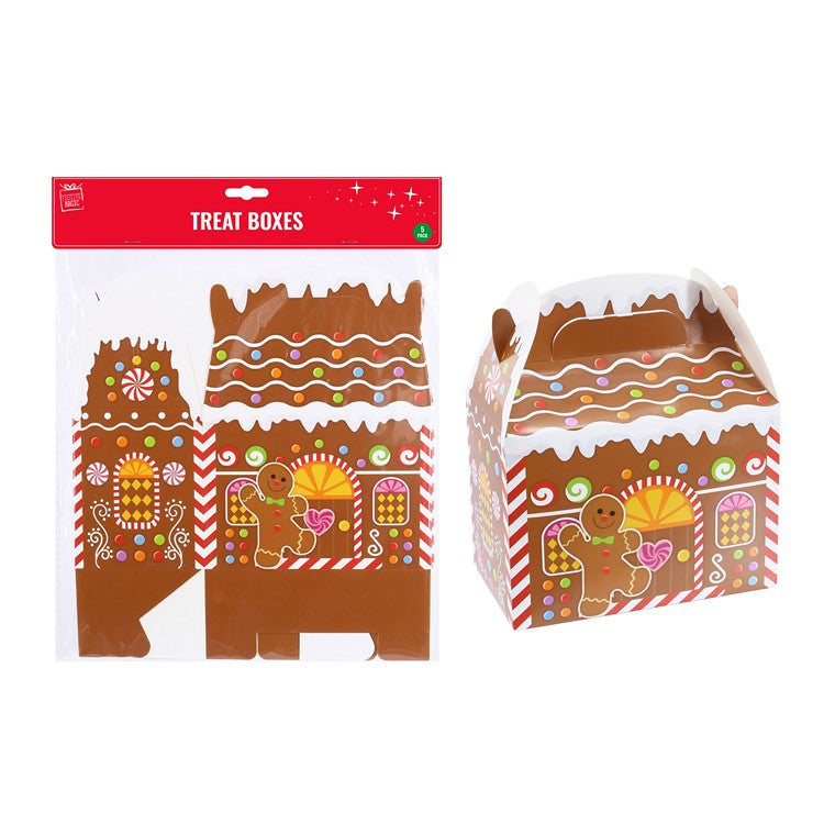 Gingerbread Treat Gift Boxes