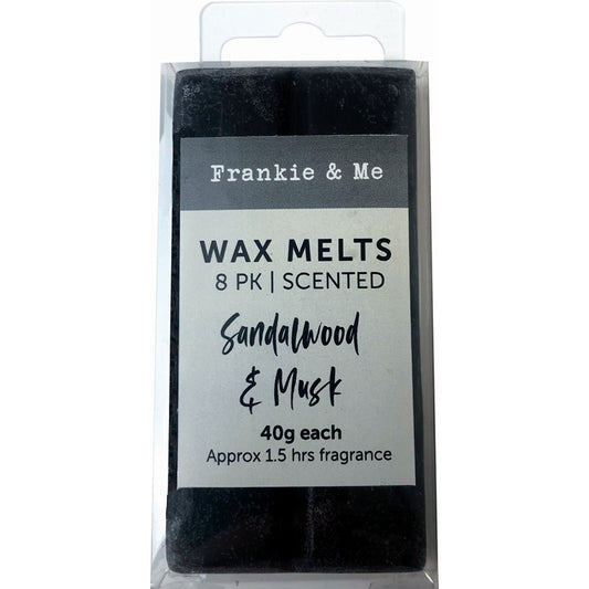 F&M Wax Melts Sandalwood Musk, 8pk