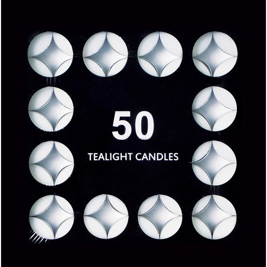 Tealights, 4hr, 50pk