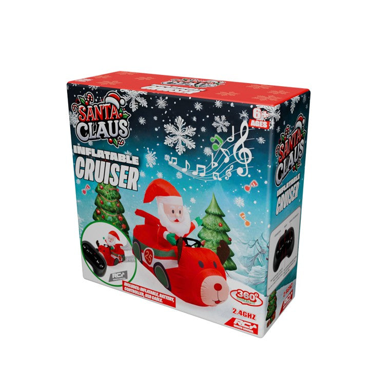 R/C Musical Santa Reindeer Race Car