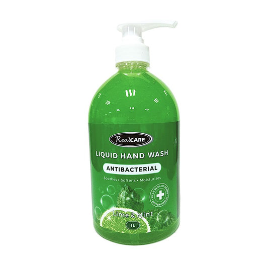 Anti Bacterial Hand Wash, Lime & Mint, 1L