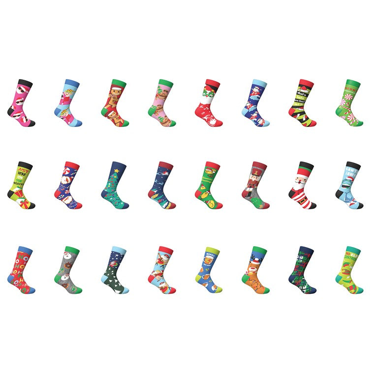 Christmas Novelty Socks, Assorted