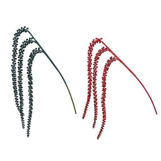 Glitter Drop Stem, Assorted, 93cm