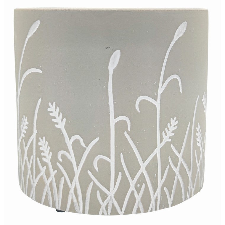 Mini Round Textured Ceramic Pot, Asstd