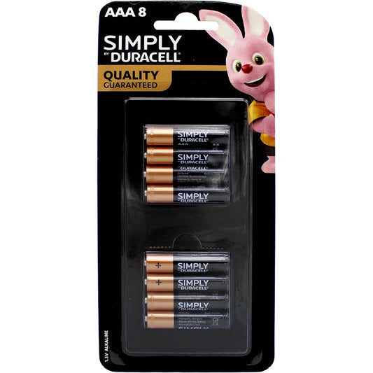Duracell, AAA, 8pk