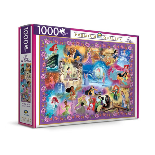 Crown Puzzle, Disney, Asstd , 1000pc