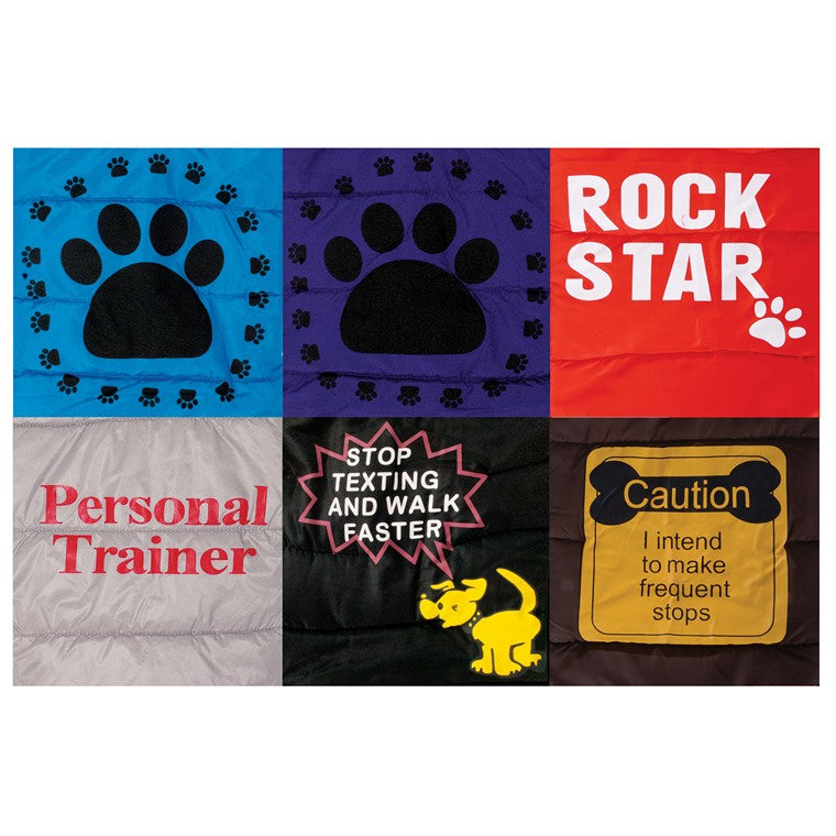 Dog Puffer Jacket, 40cm, Asstd Designs