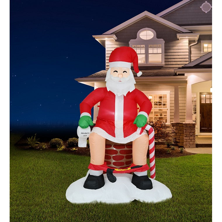 Airpower Naughty Chimney Santa