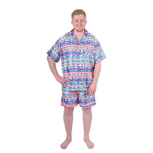 Christmas Satin Pyjamas, Men's, XL
