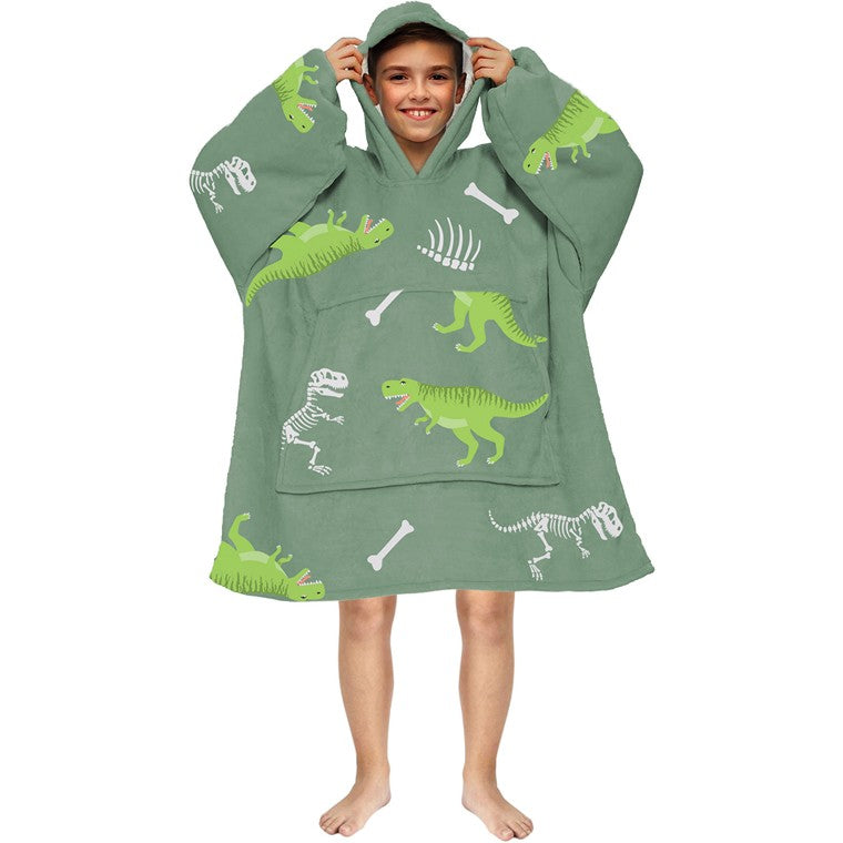 Boys Cuddle Hoodie, Print 2, 4 Asstd Designs