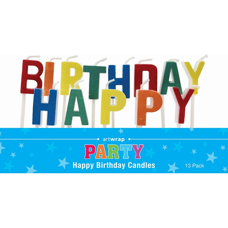 Happy Birthday Candles, Brights