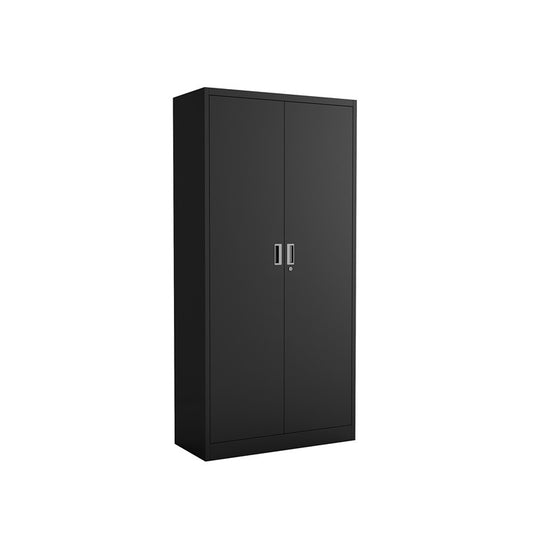 Metal 2 Door Cabinet, Black