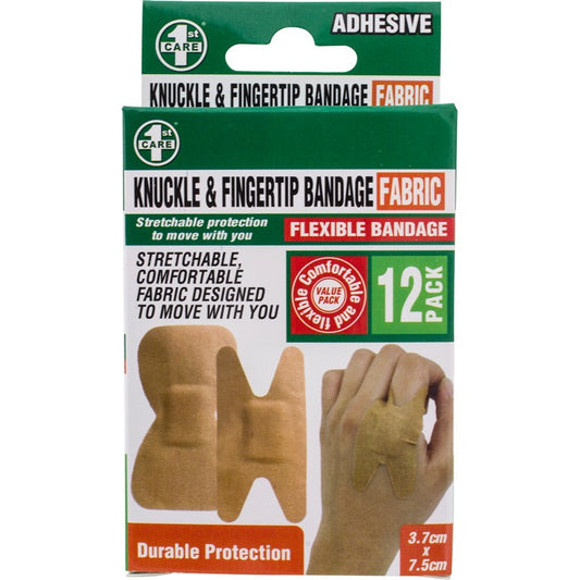 Knuckle & Fingertip Bandages, 12pk