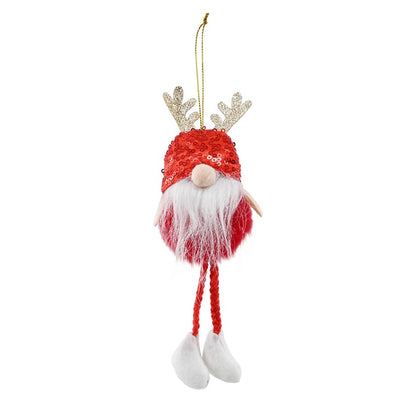 Hanging Pom Pom Gnome, 20cm, Assorted