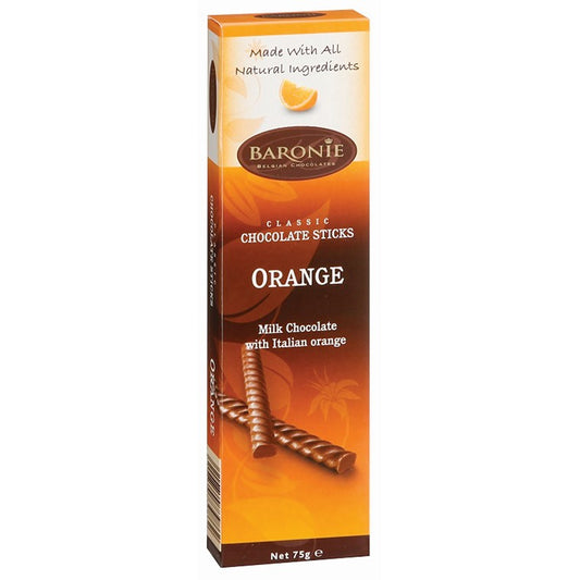 Baronie Orange Chocolate Sticks