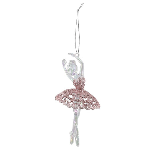 Hanging Ballerina Glitter Tutu, 14cm, Assorted
