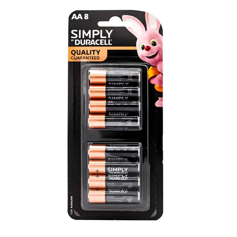 Duracell, AA, 8pk