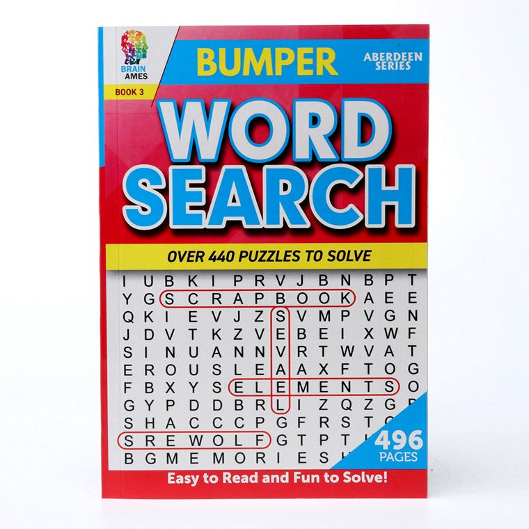 Bumper Word Search, Asstd