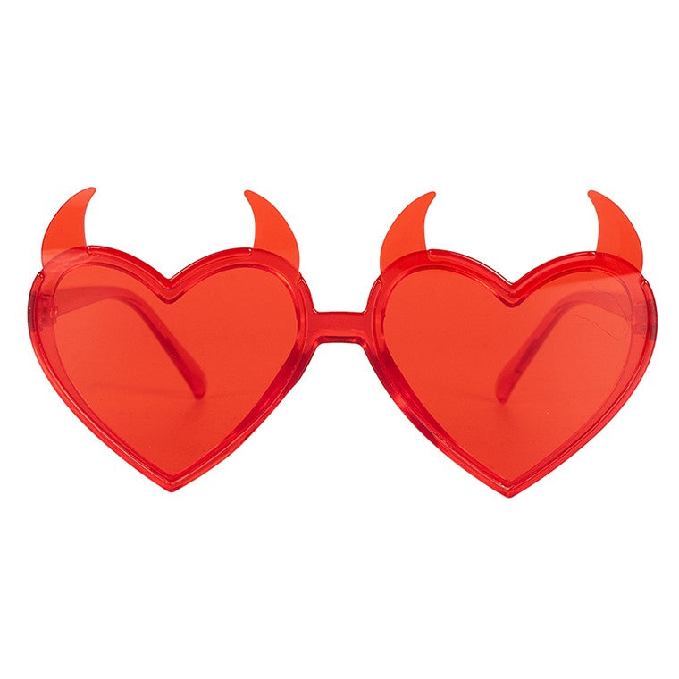 Red Horned Devil Party Glasses