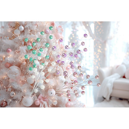 Icy Pearl Berry Pick, 60cm, Assorted