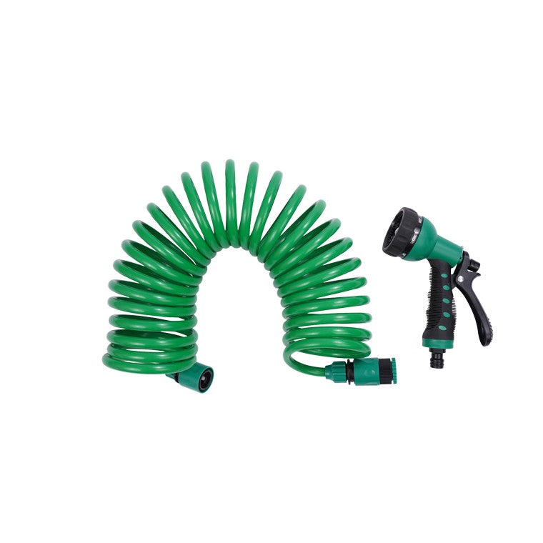 Garden Coil Hose, 7.5m