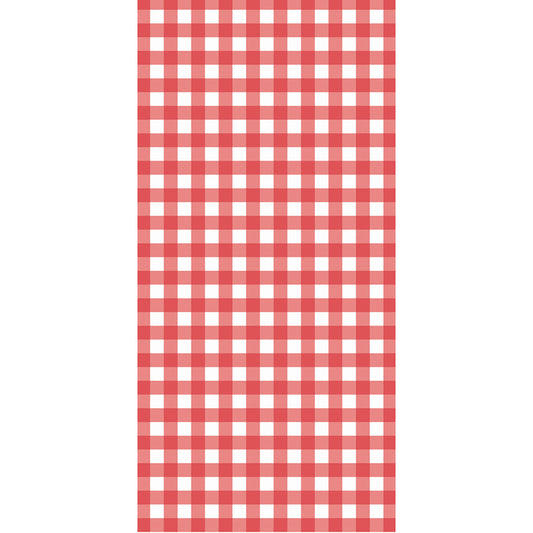 Tablecover, Red Gingham
