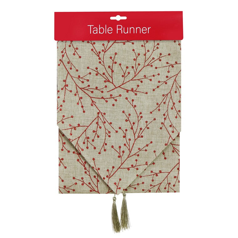 Runner Glitter Print, 180cm, Assorted