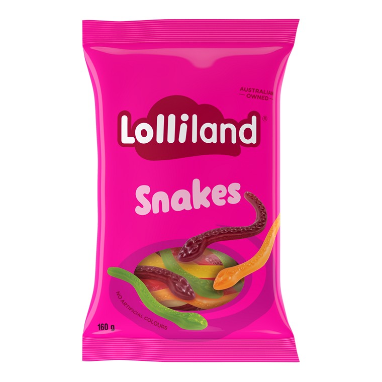 Lolliland Snakes, 160g