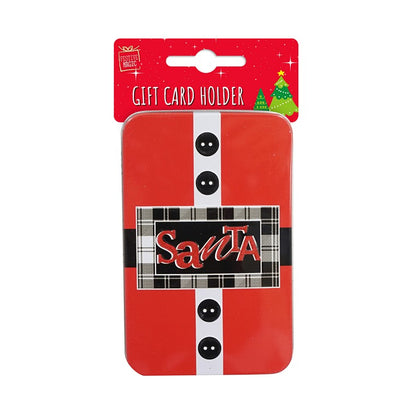 Gift card Holder Tin, Assorted