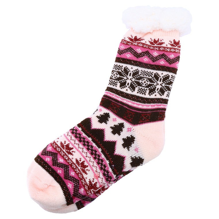 Heat Insulate Bed Sock, Nordic, Asstd