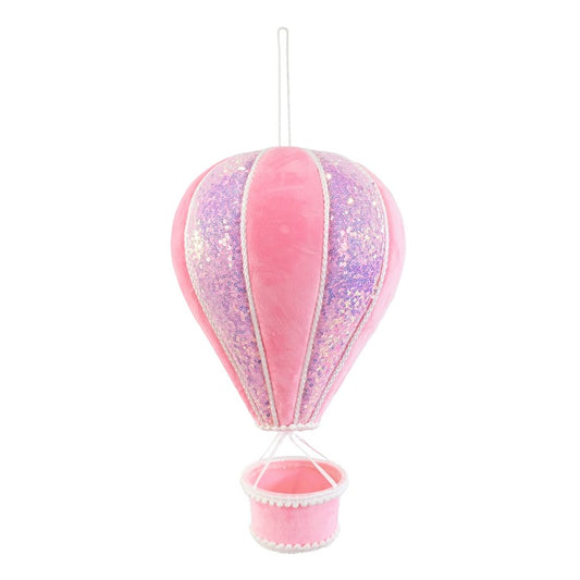 Hanging Hot Air Balloon, 35cm, Assorted