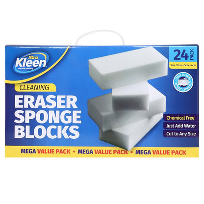 Mega Eraser Sponges, 24pk
