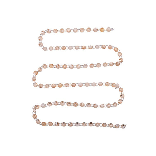 Champagne Crystal Garland, 180cm