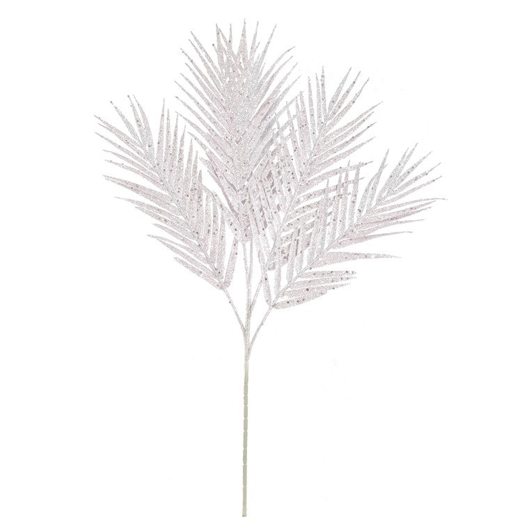 Palm Leaf Spray Glitter, 68cm, Assorted