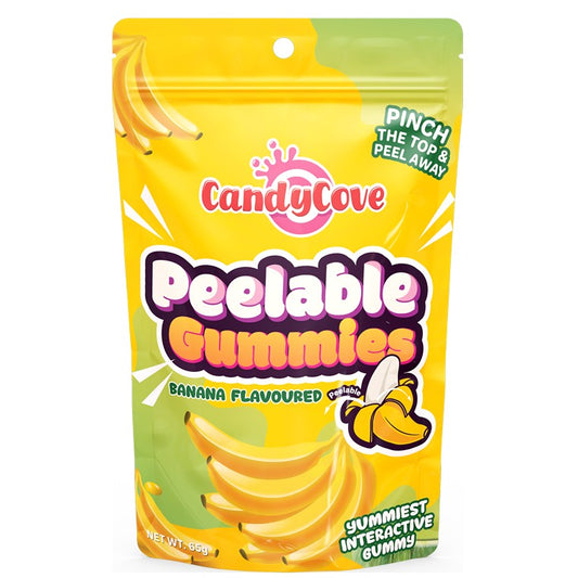 Candy Cove Peelable Gummies, Banana