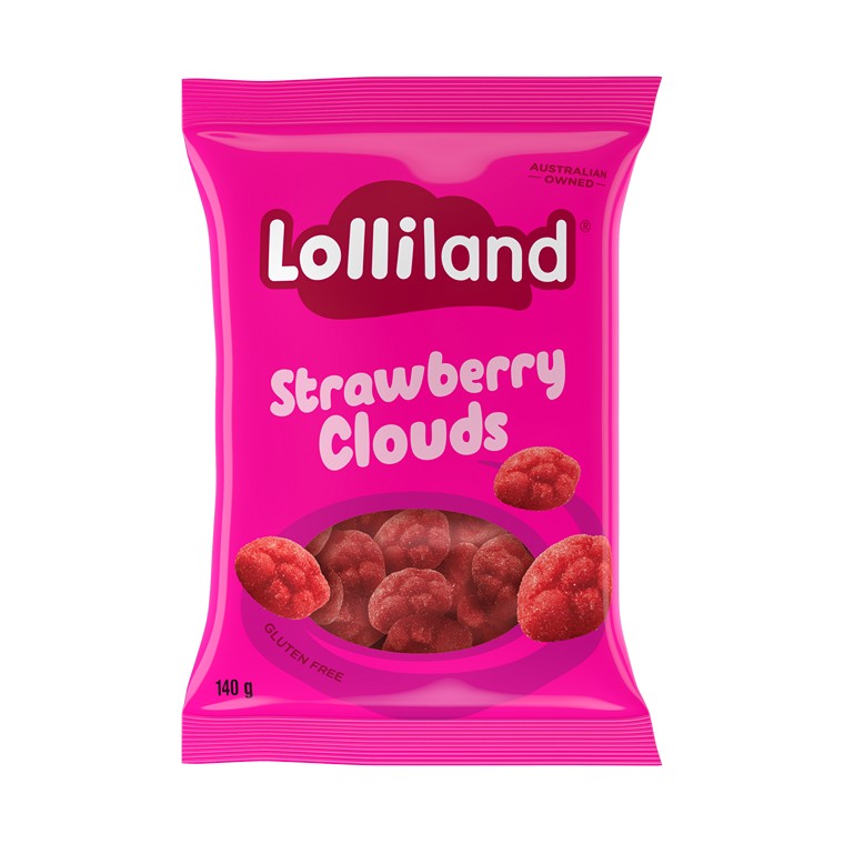 Lolliland Strawberry Clouds, 140g