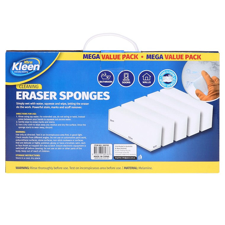 Mega Eraser Sponges, 24pk